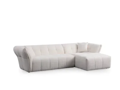 Detail produktu Rohová sedacia súprava / Rohová pohovka Boxer Right - White