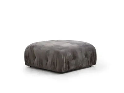 Detail produktu Rohová sedacia súprava / Rohová pohovka Bubble Corner ( L1-O1-1R -Puf) - Grey