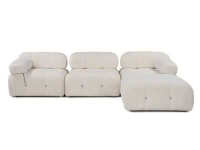 Detail produktu Rohová sedacia súprava / Rohová pohovka Bubble Beige L1-O1-1R-PUF