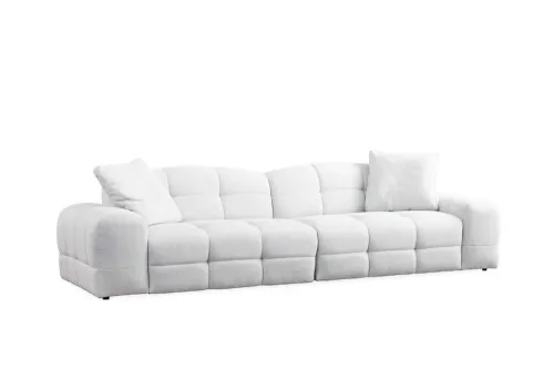 Trojmiestna pohovka Pescara Lounge (L2-2R) - White