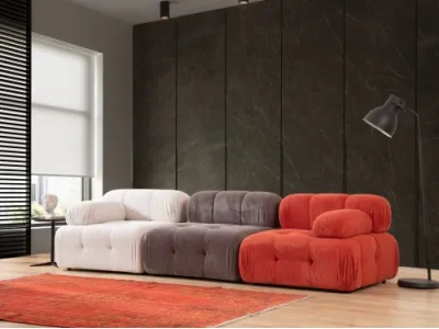 Trojmiestna pohovka Doblo 3 Seater ( L1-O1-1R) - Multicolor