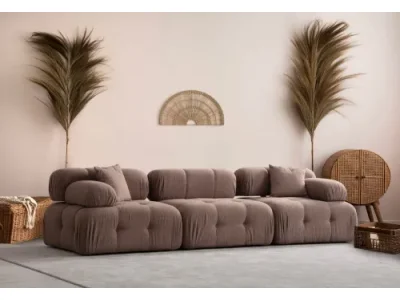 Trojmiestna pohovka Doblo 3 Seater ( L1-O1-1R) - Cappucino