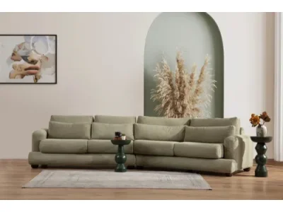 Štvormiestna pohovka River 4 Seater Right (L2-Xc Right) - Green