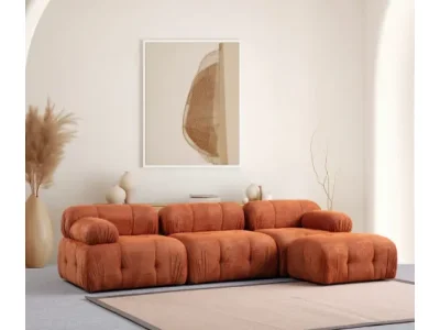 Detail produktu Rohová sedacia súprava / Rohová pohovka Petite 3 - Orange