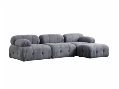 Detail produktu Rohová sedacia súprava / Rohová pohovka Petite 3 - Grey