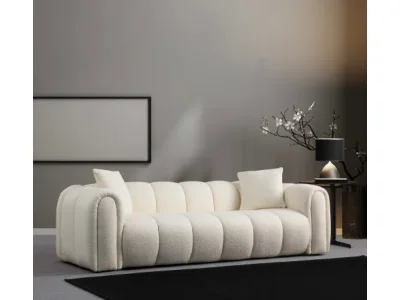Trojmiestna pohovka Puffy 3 - White