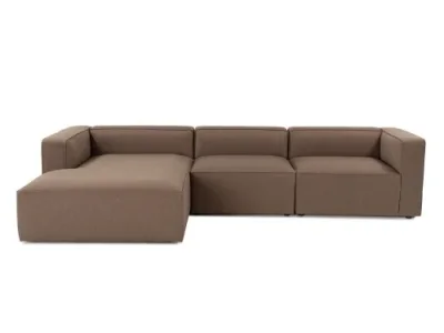 Detail produktu Rohová sedacia súprava / Rohová pohovka Mora XL (ChlLeft-O1-1R) - Brown