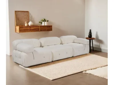 Trojmiestna pohovka Bubble 3 Seater ( L1-O1-1R) V2 - Bouclette