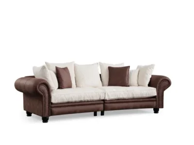 Trojmiestna pohovka Fresno 3 - Brown, White