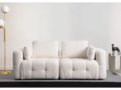 Dvojmiestna pohovka Amaris 2 Seater -White