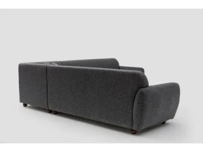 Detail produktu Rohová sedacia súprava / Rohová pohovka Eddy Corner 2 (3L-C-3R) - Dark Grey