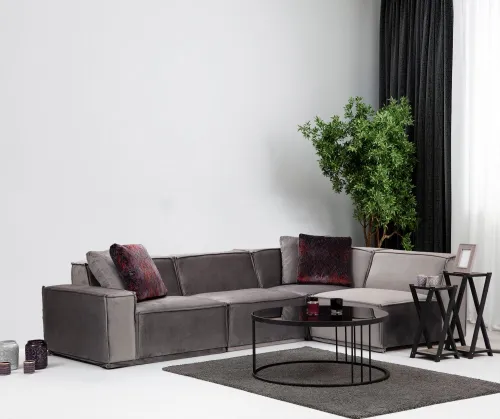 Rohová sedacia súprava / Rohová pohovka Lego Corner 6 (L1-O1-C-O1)