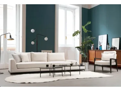 Štvormiestna pohovka Line With Side Table - Beige