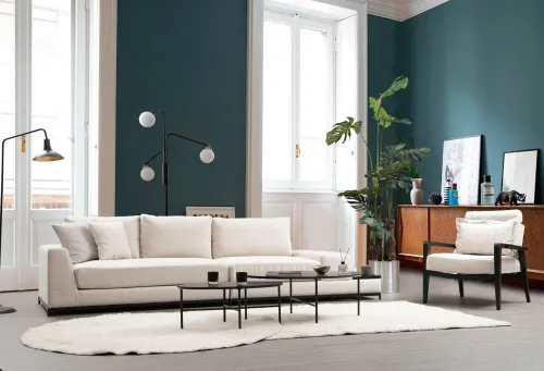 Štvormiestna pohovka Line With Side Table - Beige