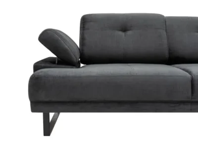 Detail produktu Rohová sedacia súprava / Rohová pohovka Mustang Small Right - Anthracite