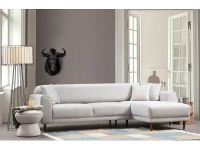 Rohová rozkladacia pohovka Image Corner Right ( L3-Chl ) - Beige