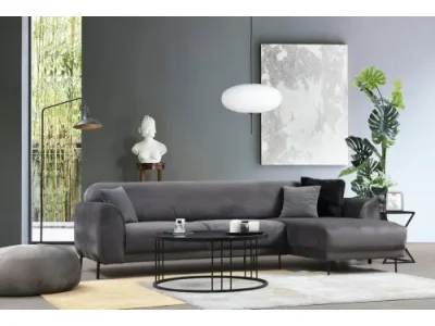 Rohová rozkladacia pohovka Image Corner Right ( L3-Chl ) - Anthracite