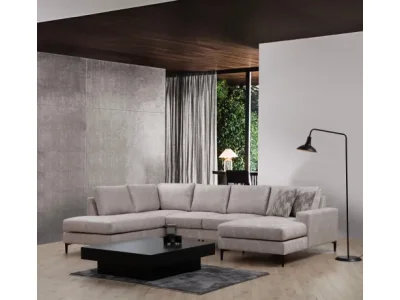 Detail produktu Rohová sedacia súprava / Rohová pohovka Porto Corner (EOT-C-02-CHL) - Beige