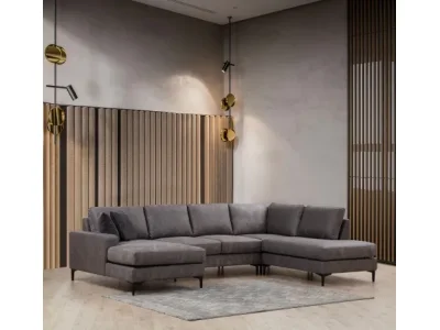 Rohová sedacia súprava / Rohová pohovka Porto Corner (CHL-02-C-EOT) - Anthracite