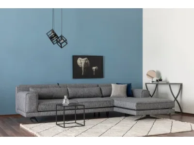 Rohová sedacia súprava / Rohová pohovka Jivago Corner Right (L2-Chl) - Grey