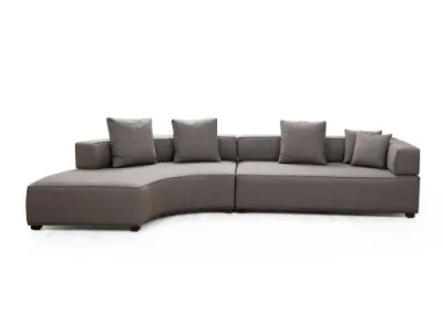 Detail produktu Rohová sedacia súprava / Rohová pohovka Gondol-1 (CHL-3R) - Grey