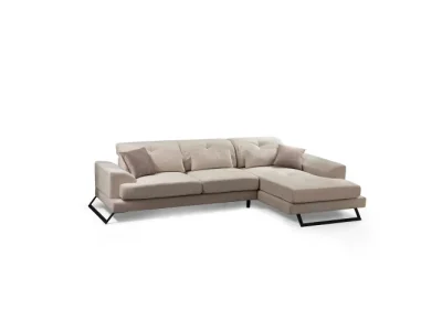 Detail produktu Rohová sedacia súprava / Rohová pohovka Frido Corner Right (L3+Chl) - Ecru