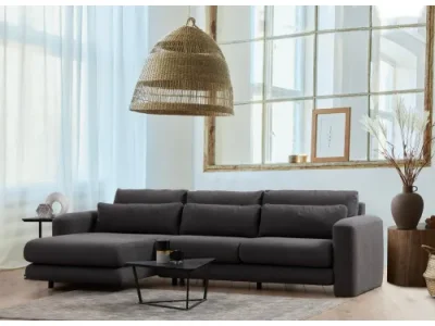 Rohová sedacia súprava / Rohová pohovka Lily Corner Left Grey