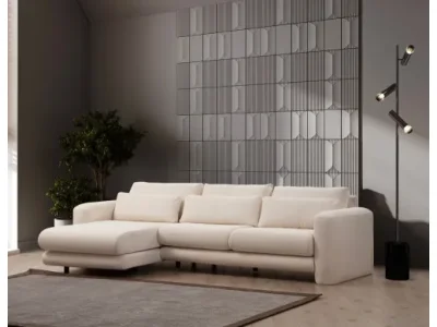 Rohová sedacia súprava / Rohová pohovka Lily Corner Left Cream