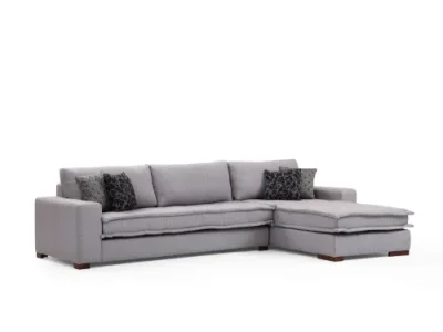 Detail produktu Rohová sedacia súprava / Rohová pohovka Lena Corner Right ( L3+Chl ) - Light Grey