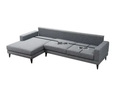 Detail produktu Rohová rozkladacia pohovka Nordic Corner Left (Chl+3R)