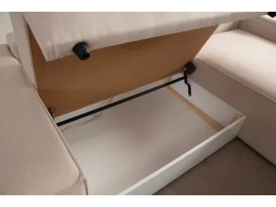 Detail produktu Rohová rozkladacia pohovka Pırlo Corner Right - Ecru