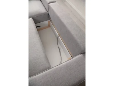 Detail produktu Rohová rozkladacia pohovka Pırlo Corner Left - Light Grey