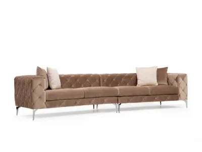 Štvormiestna pohovka Como - Dark Cream