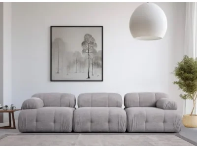 Trojmiestna pohovka Petite 3 - Light Grey