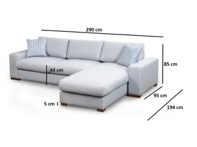 Detail produktu Rohová sedacia súprava / Rohová pohovka Loop 12
