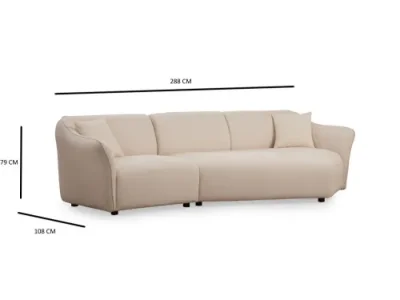 Detail produktu Rohová sedacia súprava / Rohová pohovka Mentıs Corner 6 (L1+2Xr)