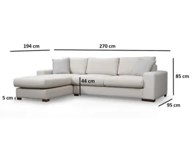 Detail produktu Rohová sedacia súprava / Rohová pohovka Loop 17
