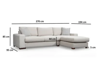 Detail produktu Rohová sedacia súprava / Rohová pohovka Loop 16