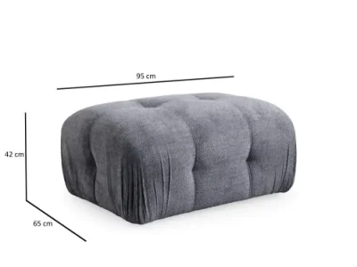 Detail produktu Rohová sedacia súprava / Rohová pohovka Petite 2 - Grey