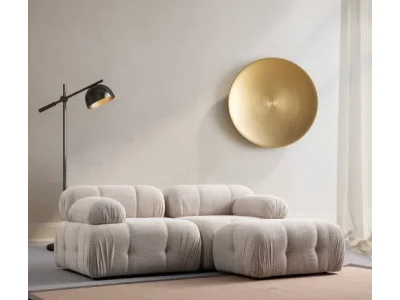 Rohová sedacia súprava / Rohová pohovka Petite 2 - Cream