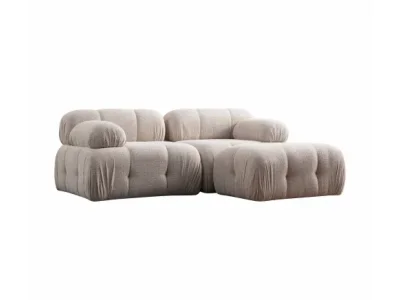 Detail produktu Rohová sedacia súprava / Rohová pohovka Petite 2 - Cream