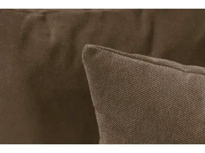 Detail produktu Rohová sedacia súprava / Rohová pohovka Sora (L1-O1-O1-1R-POUFFE ) - Brown