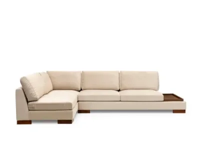 Detail produktu Rohová sedacia súprava / Rohová pohovka Tulip Corner Left Without Pouf - Beige