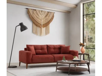 Trojmiestna rozkladacia pohovka Sinor 3 Seater - Tile Red