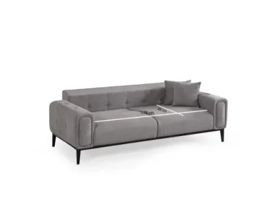 Detail produktu Trojmiestna rozkladacia pohovka Athena 3 Seater - Light Grey