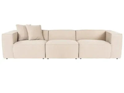 Detail produktu Trojmiestna pohovka Lora 3 Seater - Peach