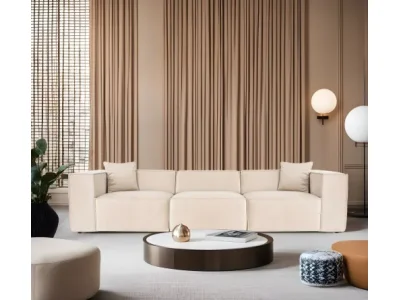 Detail produktu Trojmiestna pohovka Lora 3 Seater - Cream