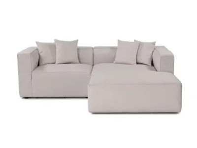 Detail produktu Rohová sedacia súprava / Rohová pohovka Mora XL Corner Left (CHLLeft -1R) - Ecru