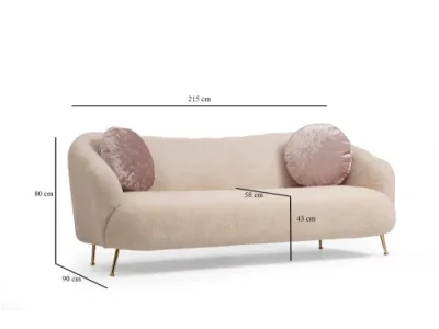 Detail produktu Trojmiestna pohovka Istiridye - Beige