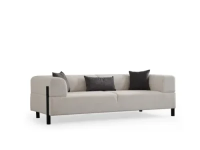 Trojmiestna pohovka Gio 3 Seater - White